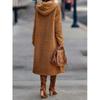 Winter Long Oversized Shaggy Warm Thick Fluffy Faux Fur Coat Women Sashes Lapel Stylish Korean Fashion