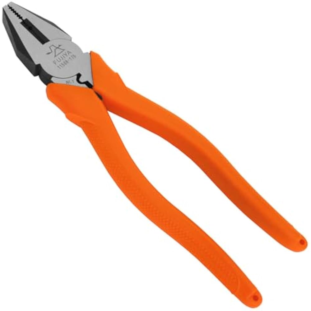 Fujiya (Fujiya) pliers (simple crimping, with blade hole) 175 mm 1150A-175