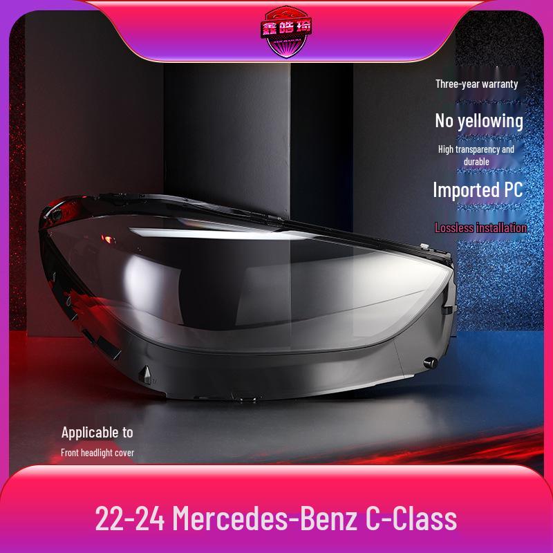 Mercedes-Benz C-Class W206 2022-2023 Headlight Lens & Rear Bottom Shell Cover