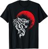 Norse Mythology Ragnarok Monstrous Wolf Fenrir TShirt 100 Cotton ONeck Short Sleeve Summer Casual Mens Tshirt Streetwear