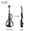 IRIN AU-10 4/4 Electric Violin Smart Silent Technology Carbon Fiber Professional Advanced Electric Violin Shoulder Headphones