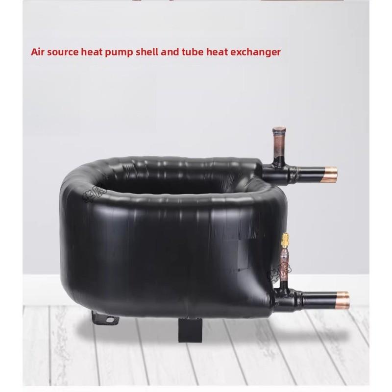 3HP tube heat exchanger, air energy heat pump coaxial air conditioning accessories, evaporator condenser heat exchanger