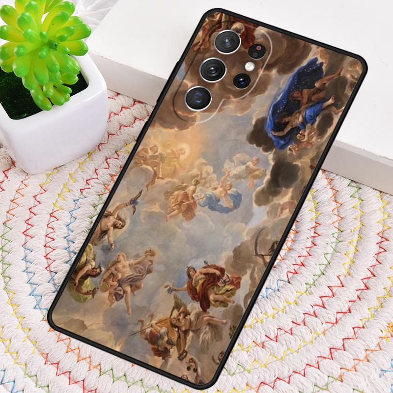 Renaissance Angels TPU Phone Case For Samsung Galaxy Note 10 Pro S26 S25 S24 S23 S22 Ultra Plus S21 FE S20 Shockproof Cover