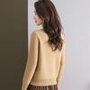 Women's 100% Pure Wool Half-High Collar Sweater