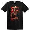 Skeleton Mariachi T Shirt Vintage Day of the Dead Design W/ Taco Tee