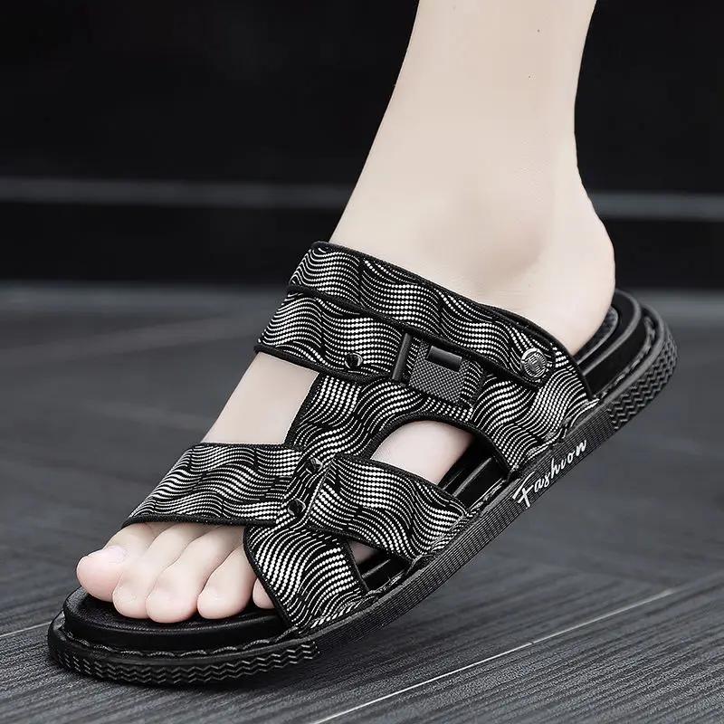 Platform Male Slipper Soft Sabot Beach 2025 Style Summer Slides Sale Cheap Shoes Liquidation Adult Comfortable Eva Men's Shoe