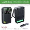Rechargeable Multifunctional Radio with Auto Search & Large Volume for Seniors