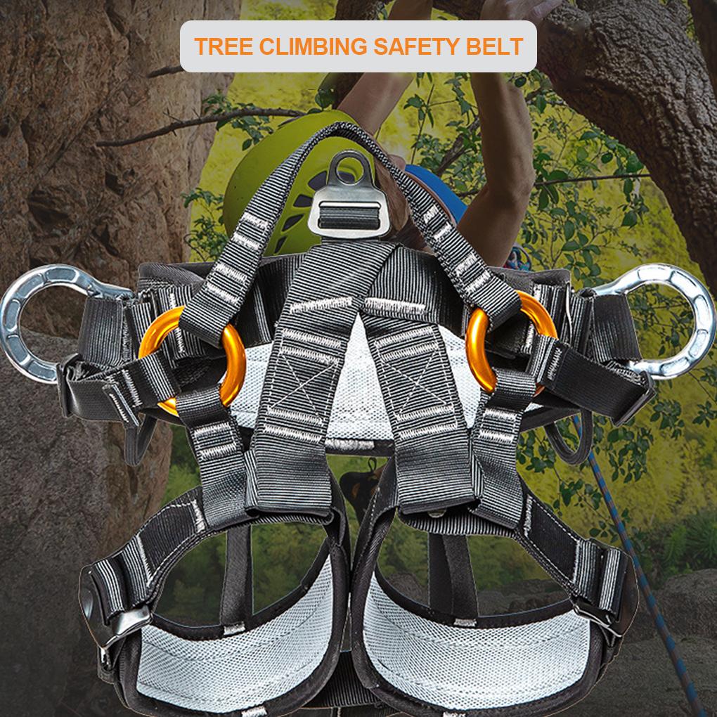 Climbing Rope Adjustable Body Safety Belt Waistband Simple Fall Protection Equipment Sturdy Protective Accessory