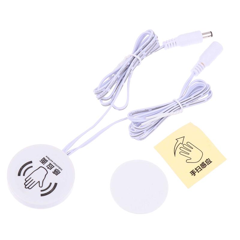 

Проницаемая Деревянная Перегородка Сенсорный Выключатель Светодиодной Подсветки Взмах Рукой Диммируемый Сенсорный Диммер Для Зеркального Шкафа Полочной Лампы DC белый