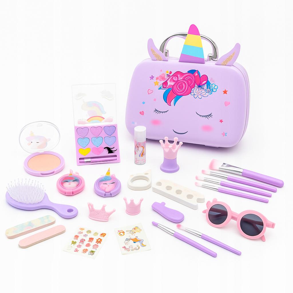 Nail Makeup Set Cosmetic Bag Case Cosmetics Makeup For Children