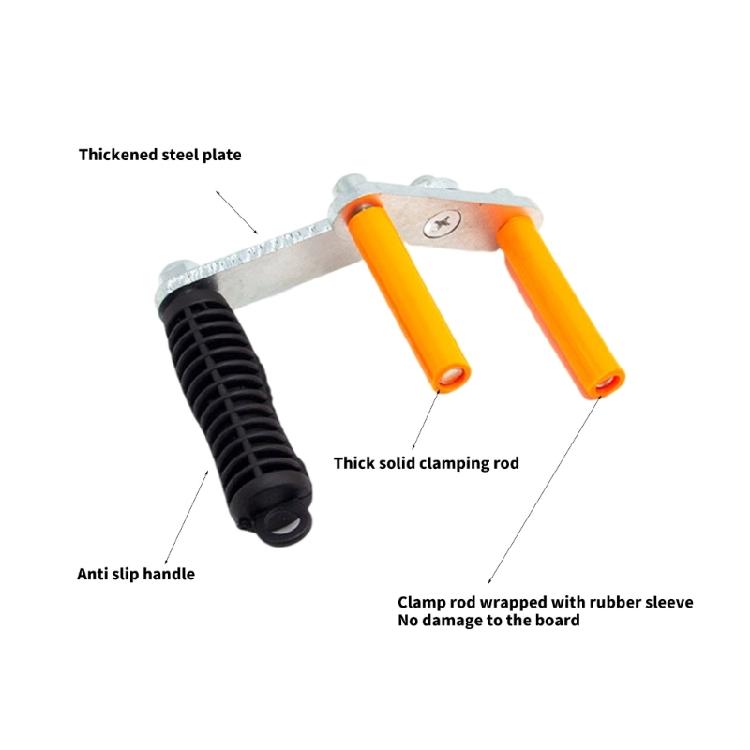 2pcs Plasterboard Handling Tool Comfortable Control Handle Easy To Use Suitable for Home Renovations & Office Remodeling
