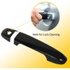 OCPTY 4PCS Door Handle Covers for 2012-2017 for Toyota Camry Exterior Driver Side & Passenger Side Car Door Handle Covers Trim Kit Black