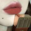 Flower Velvet Matte Lip Gloss Know Sexy Powder Mist Lip Mud Waterproof Lasting Liquid Blush Brown Lipstick Cosmetics Makeup