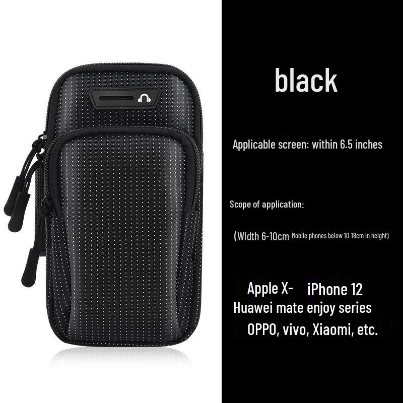 Men's and Women's Waterproof Running & Hiking Phone Armband: Large Capacity, Arm & Wrist Bag