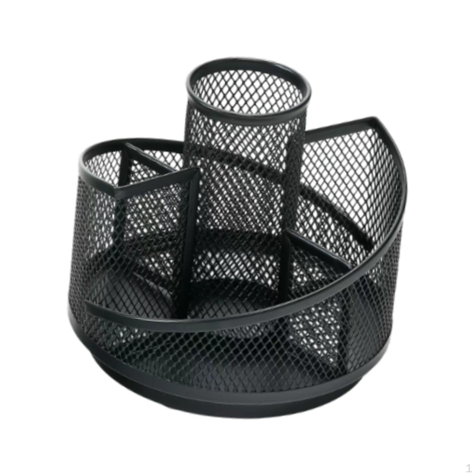 

Сетчатый органайзер для хранения ручек и канцелярских принадлежностей на рабочем столе Five Grids