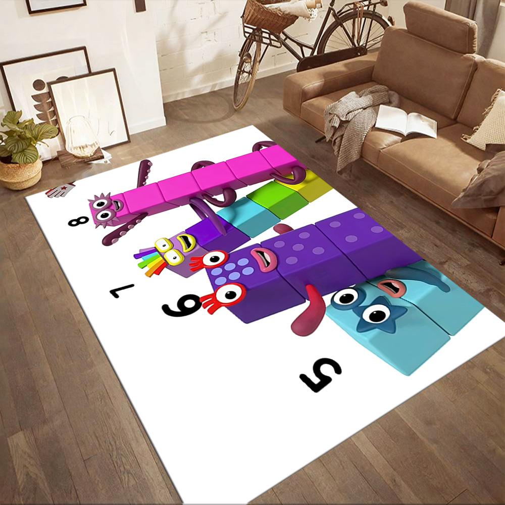 Numberblocks Area Rug Suitable For Decorate Room Outdoor Balcony Kitchen Antislip Rug Decorate Offices Perfect Gift For Womenmen