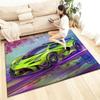 HD Racing Printed Carpet Anti Slip Living Room Rug, Sofa Mat & Chair Cushion Picnic Camping Lounge Mat for Home Decor