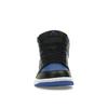Air Jordan 1 Mid Black Royal Blue Herre Joggesko Hvit DQ8426-042