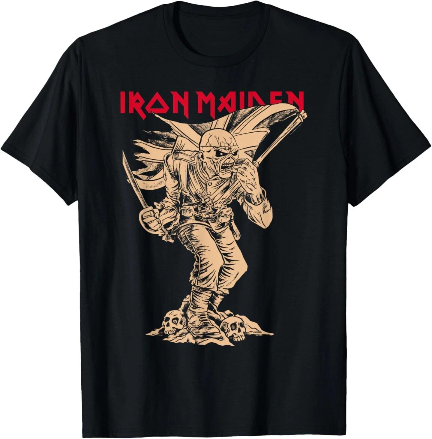 

Iron Maiden - Piece of Mind Graphic Novel Trooper Black T-Shirt 3XL