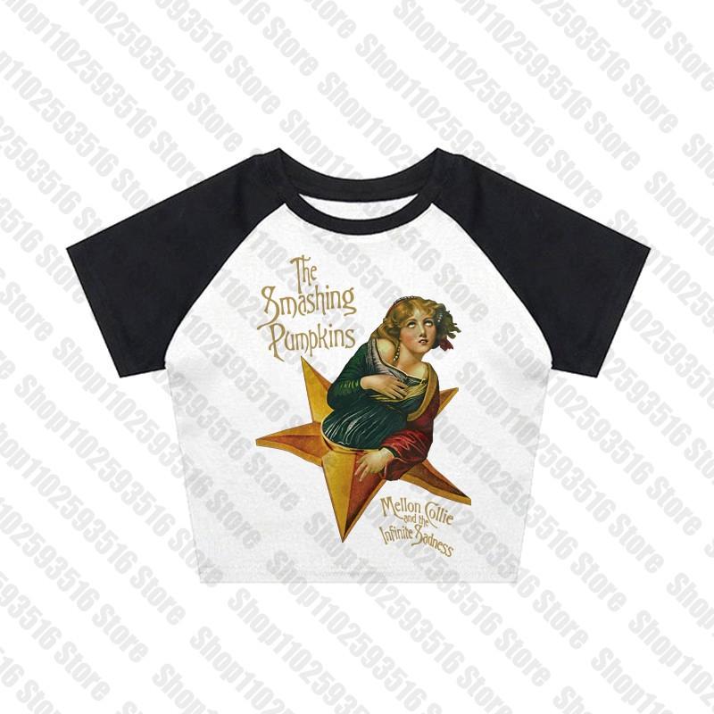 2000er Kleidung Y2k Kitty 90er Vintage Kleidung für Damen Damen Cropped Kpop Emo Ästhetik Kleidung Anime Mädchen Harajuku Kawaii