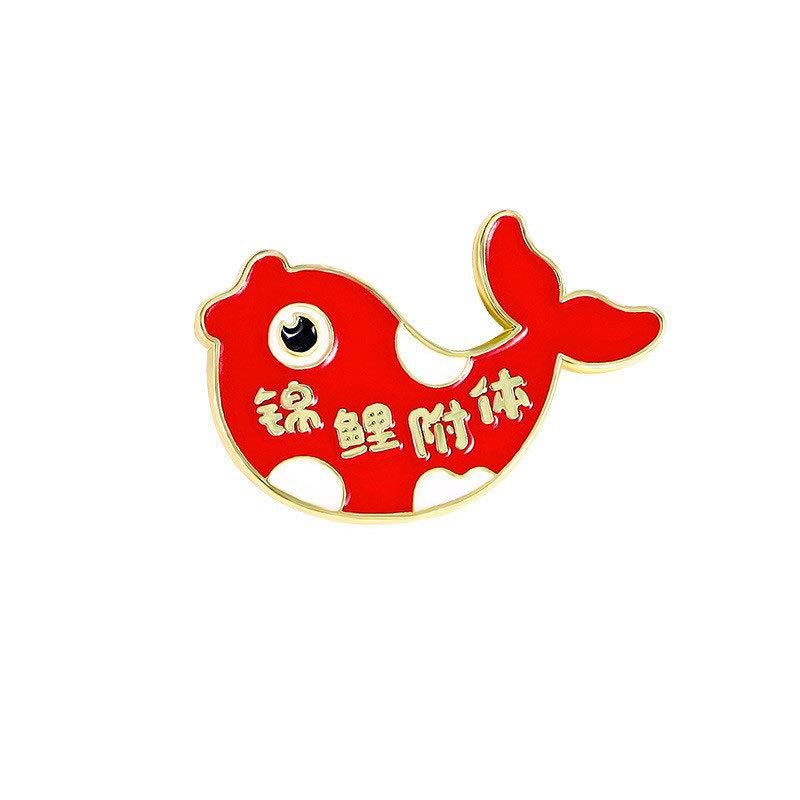 Zinc Alloy Enamel Dropping Brooch, Cute Cartoon Lucky Panda Snake Pattern 2025 Year of the Snake, New Year Festival Decorative Lapel Pin Badge