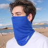 Dustproof Windproof Scarf Sunscreen Mesh Mask Ice Silk Sunscreen Mask Outdoor
