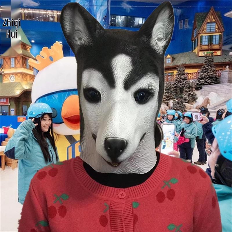 Zodiac Animal Masks: Horse, Fish, Gorilla Cosplay Headwear for Kids' Halloween Performance