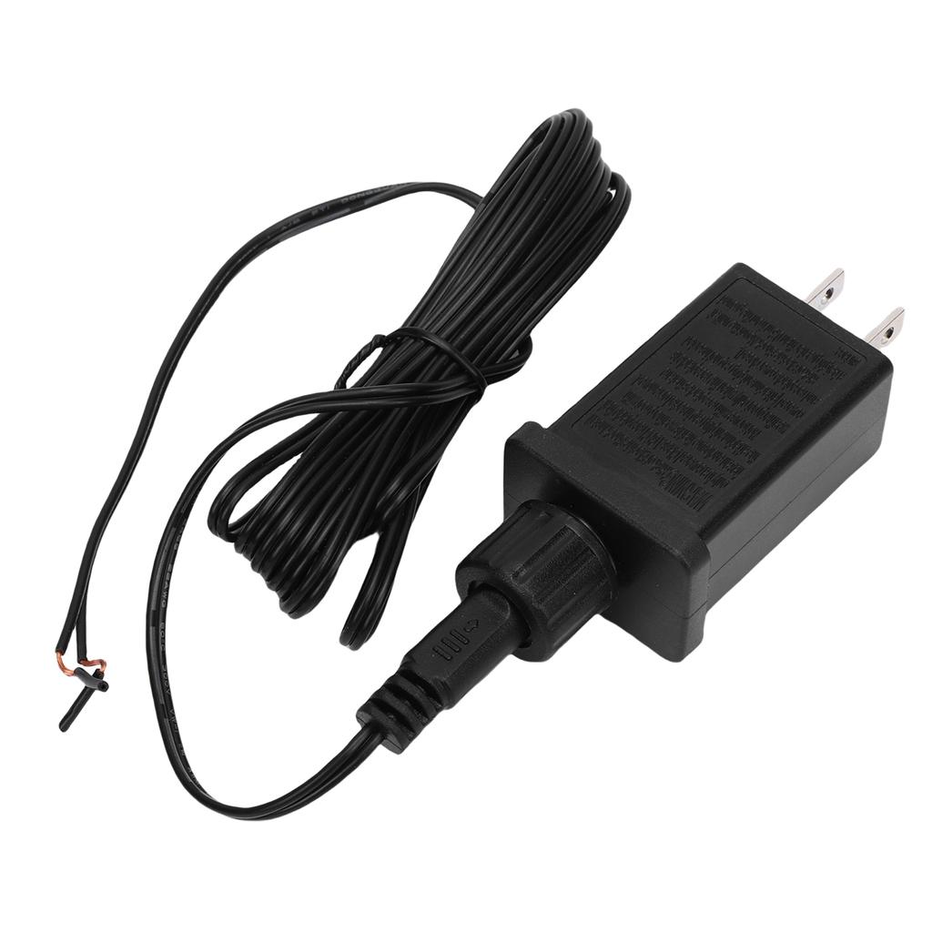 2Pcs Replacement Yard Inflatable Adapter 1A Class 2 Power Supply with 9.84ft Extension Cord 60Hz Water Proof Plug for