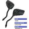 Pairs Of Motorcycle Mirrors, Universal 8Mm 10Mm Rear View Mirrors, Car Accessories Skull Skeleton Hand Bike Mirror, Rearview Side Mirror For