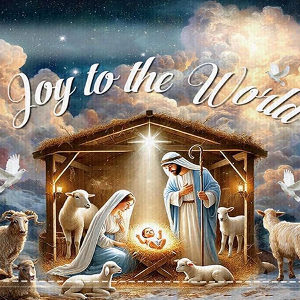 Magnet Mailbox Cover Rain Protection Festive Religious Magnet Mailbox Cover Christmas Nativity For Suburban Farmhouse Park