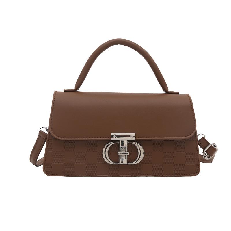 2024 Trendy Retro Crossbody Bag: Versatile High-End Fashion Small Square Women's Shoulder Handbag