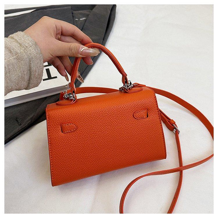 Popular Solid Color Women's Bags Hundred Crossbody Bags Premium Sense Handbags Female