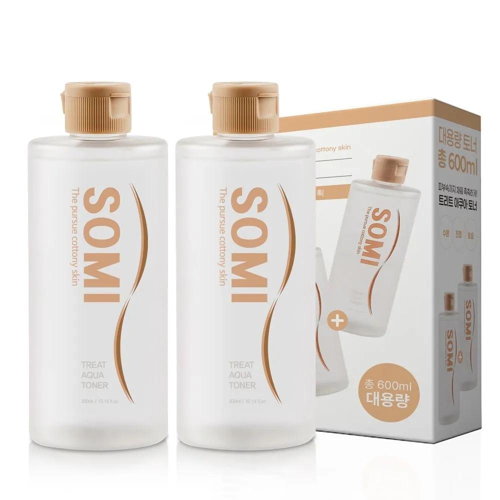 Treat Aqua Toner 300ml (2 Large Size) Exfoliating Hyaluronic Acid