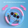 Children's Steering Wheel Toy Simulates Co-Pilot 360-Degree Rotating Music Steering Wheel Educational Enlightenment Toy