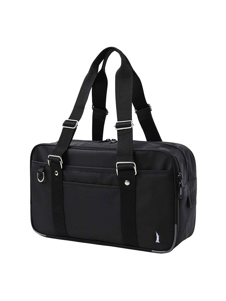 

Nylon Nylon Bag Black x Sax [Eastboy] Bag, (Double Zipper), Women s, 5209306, (941)