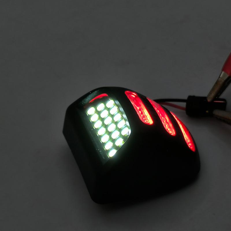 2pcs LED Number License Plate Light Lamp Assembly For Chevrolet Silverado Classic 1500 2500 3500 Tahoe Avalanche Traverse