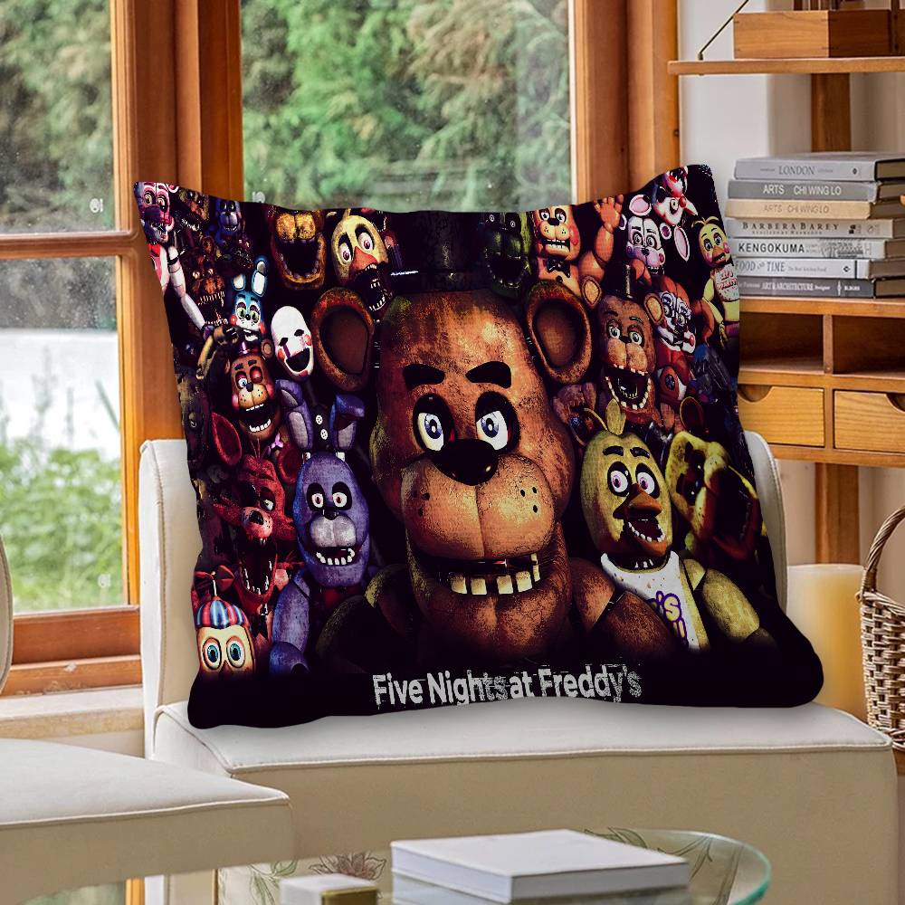 Cute F-FNAF Maple Design Cushion Cover Happy Autumn Harvest decor Holiday Decorati Pillow Cover
