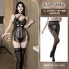 Sexy Lingerie Lace Transparent Hot Blood Drops Sexy Uniform Fringed Suspender Breast Pure Flirting Outfit