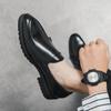 Retro Classic Men's loafer Comfortable flat bottomed non slip style Wedding, leisure business versatile oversized men's shoes