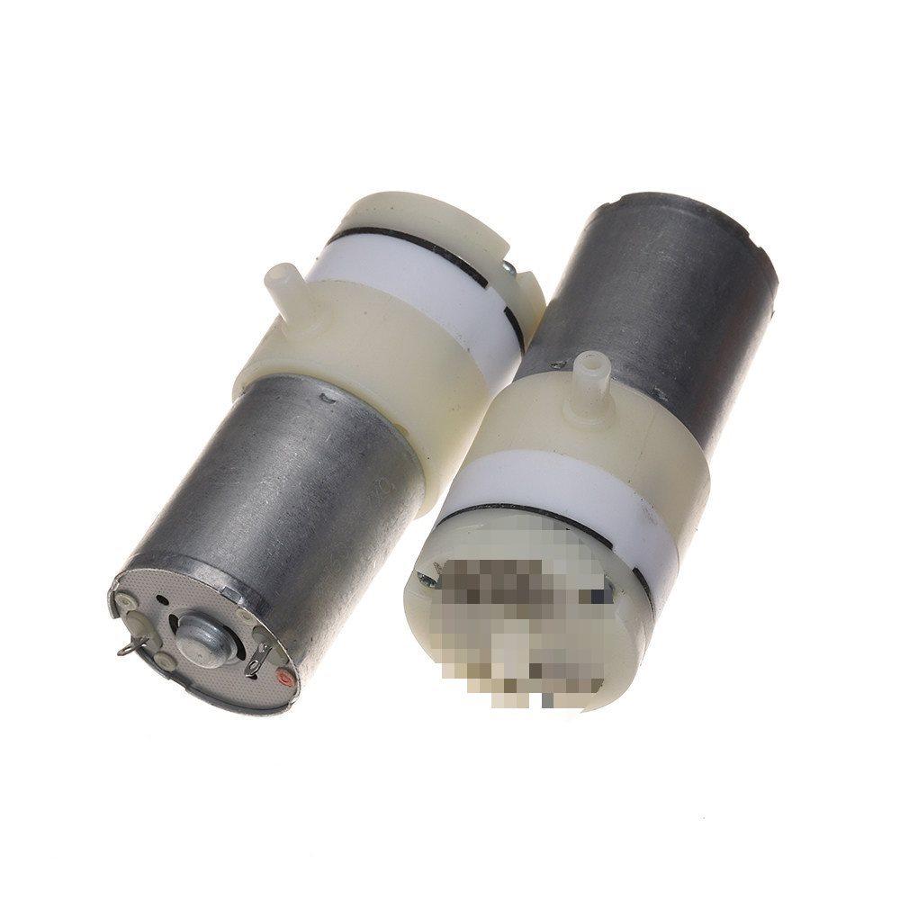 370 DC Air Pump: Mini Vacuum Pump, Dual-Hole, DC6V-12V, Max Positive Pressure 120kPa, Max Negative Pressure -65kPa