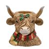 Highland Cow Tealight Holder