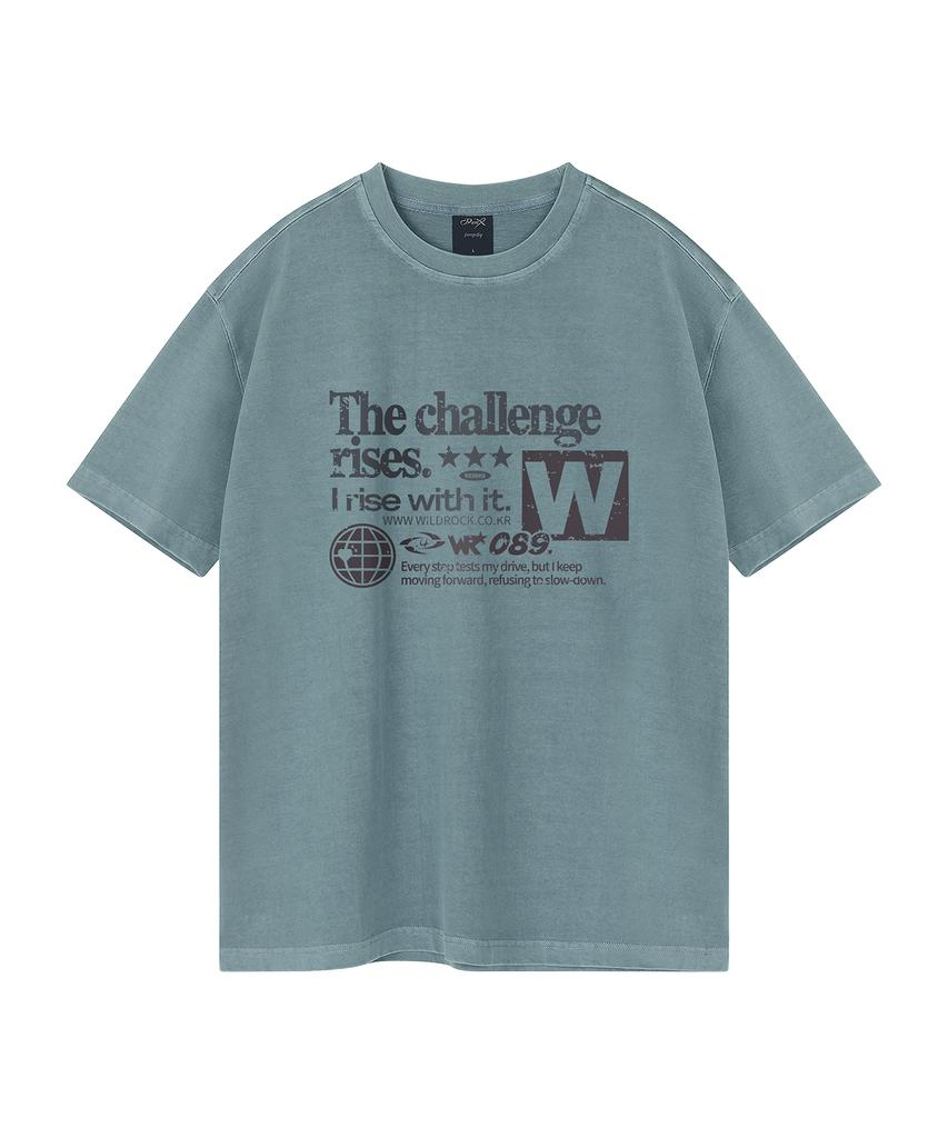 WILDROCK Challenge Pigment Oversized Short Sleeve T-Shirt (Includes Cropped) (Type A)