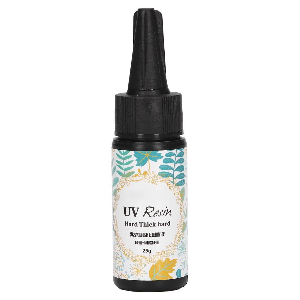 UV Resin Glue Transparent Hard Viscous UV Crystal Resin Epoxy DIY Hand Made Glue for Jewelry Making