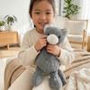 31Cm Cartoon Animal Plush Toy Stuffed Soft Grey Cat White Lamb Plushie Companion Appeasing Gift Overnight