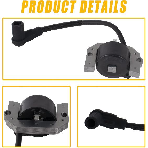 2Pcs Ignition Coil 21171-7034 Compatible With Kawasaki FH381V FH430V FH480V FH500V FH531 FH541V FH580V FH601V FH641V FH680V FH721V FH601D FH641D