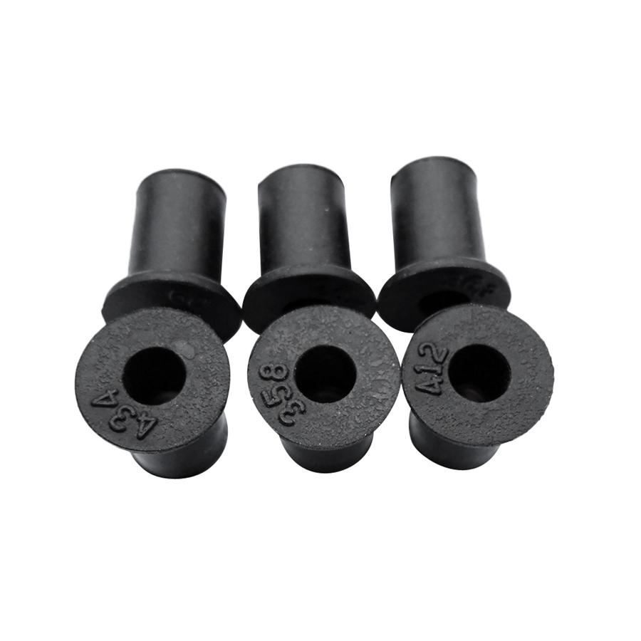 M5 Rubber WellNut 5mm Metric Motorcycle Windscreen Well Nut Wellnuts Brass NUTS 100 Pcs