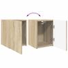 TV Wall Cabinet 2 Pcs Sonoma 30 X 31 X 40 Cm Particleboard