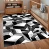 Non-slip 3D Cube Geometric Rug Washable for Living Room Bedroom Entryway Home Decor