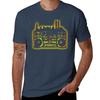 Boombox City T-Shirt Custom T-shirts Summer Shirt T-shirts Man Blanks Mens Graphic T-shirts Funny