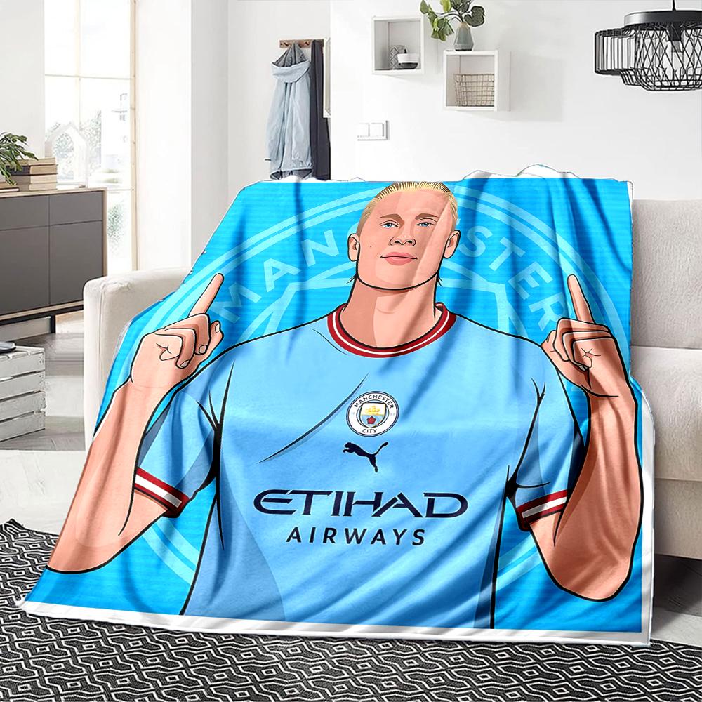 Man Citys Etihad Pride Blankets Flannel Printed Breathable Warm Throw Blanket for Home Office Bedspreads 0708a76